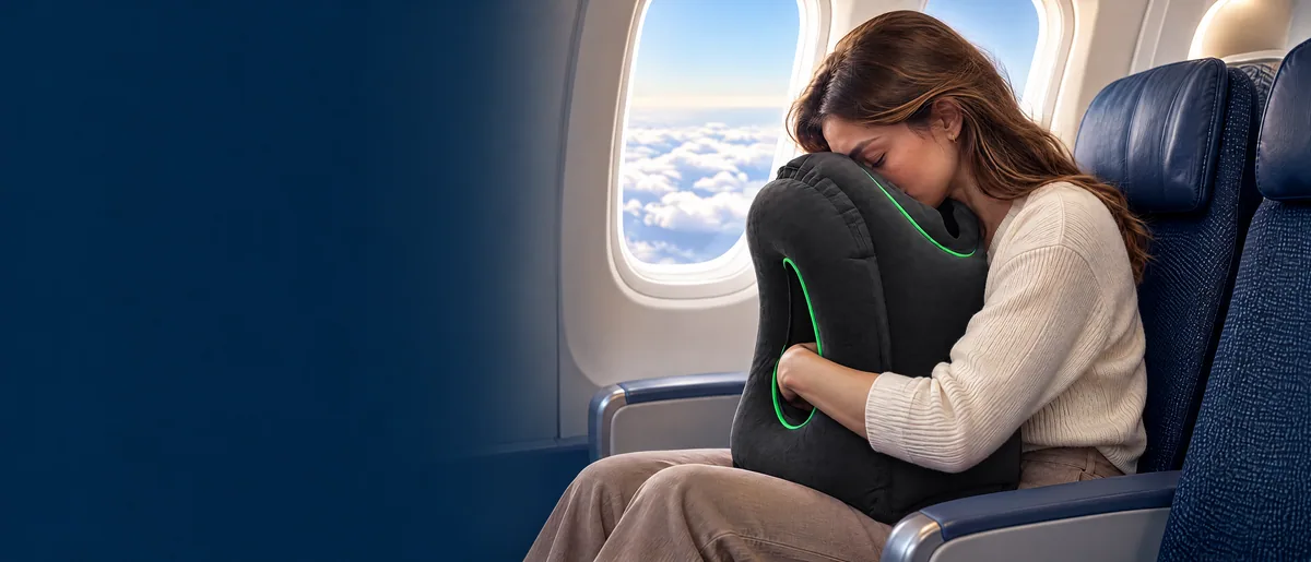 Snoozio Inflatable Travel Pillow